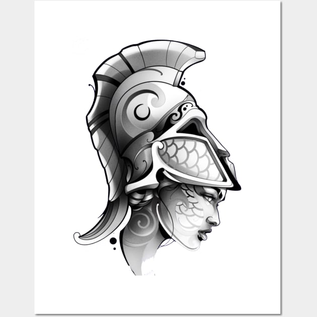 athena Wall Art by Ninja banana